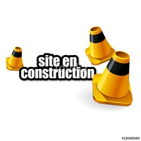 en construction balises